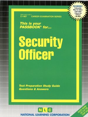 cover image of Security Officer